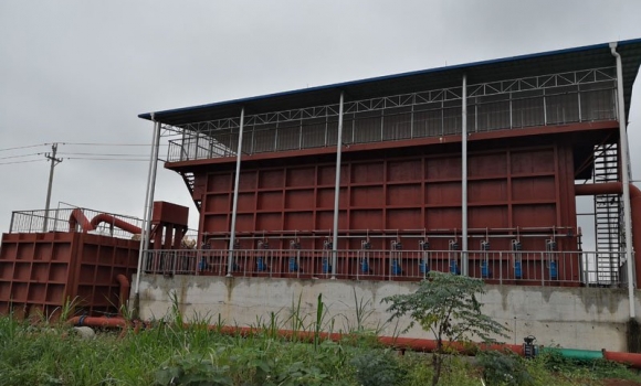 重力式一體化凈水系統(tǒng)，每小時400噸處理量