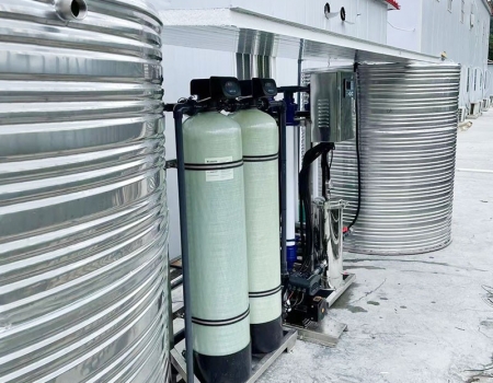 樂業(yè)項目部3噸超濾凈水設備